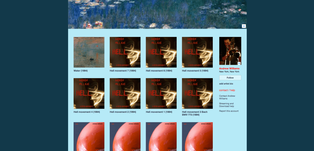 Huge Archive of my music on&nbsp;BandCamp!